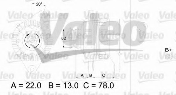 VALEO 436609 Alternator